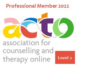 Professional member of the association for counselling and therapy online 2022